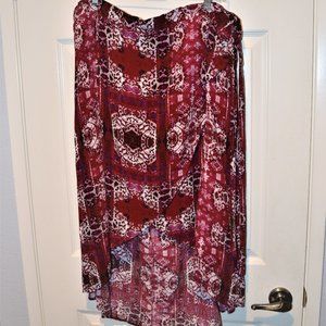 Bohemian Wrap Style Skirt (FTF size 3)